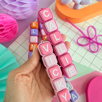 Personalized Clicker Name Keychain