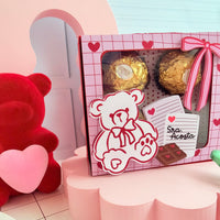 Box template for chocolates