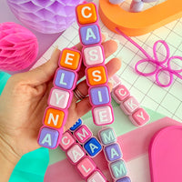Personalized Clicker Name Keychain