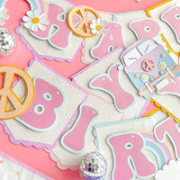 Groovy Birthday Banner