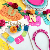 First fiesta high chair banner