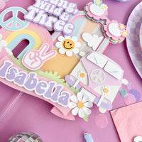 Young, wild, and three cake topper