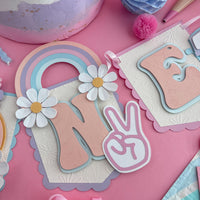 Groovy One High Chair Banner