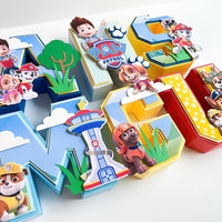 3D Letters/Numbers