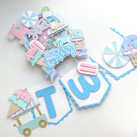 Custom theme high chair banner