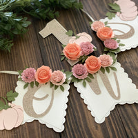 Fall first birthday party decor