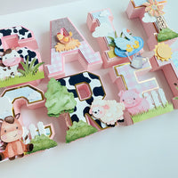 3D Letters/Numbers