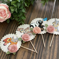 Bambi banner, bambi 1st birthday decor, floral party decor, one birthday banner, bambi banner, bambi banner