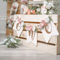 Floral high chair banner, 1st birthday floral party package, floral banner, one high chair banner, floral party decor, floral 1st birthday