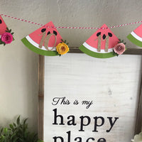 One in a melon first year clips, one in a melon Monthly photo banner, watermelon party, watermelon party decor, one in a melon party