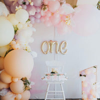 Swan high chair banner, princess party, 1st birthday party