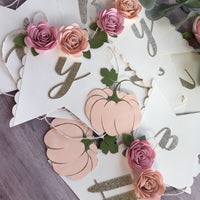 Pumpkin 1st birthday banner