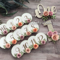 Floral high chair banner, floral party package, floral banner, boho high chair banner, high chair banner, floral party decor, floral 1st bir