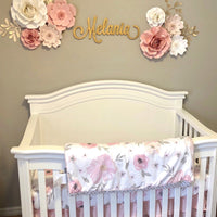 10 pc set nursery paper flowers, paper wall flowers, nursery flowers, paper blooms, nursery decor, CUSTOMIZE COLORS
