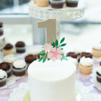 One high chair banner, tropical high chair banner, tropical theme birthday decor, smash cake banner, smash cake photo prop, luau first birth