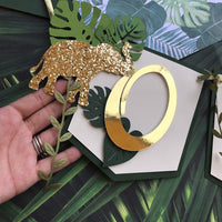 Safari high chair banner, safari 1st birthday, safari high chair banner, one high chair banner, safari birthday decor