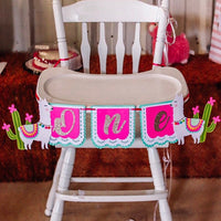 Llama happy birthday banner, llama banner, llama party décor, cactus party, CUSTOMIZE IT!