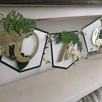 Safari high chair banner, safari 1st birthday, safari high chair banner, one high chair banner, safari birthday decor