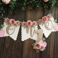 Pumpkin theme first birthday decor