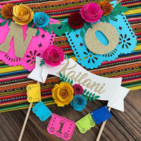Coco inspired high chair banner | fiesta birthday party | fiesta party | fiesta high chair banner |
