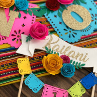 Coco inspired high chair banner | fiesta birthday party | fiesta party | fiesta high chair banner |