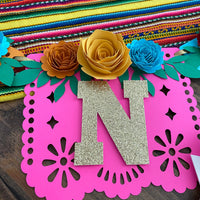 Coco inspired high chair banner | fiesta birthday party | fiesta party | fiesta high chair banner |