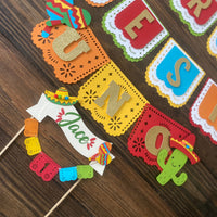 First fiesta high chair banner | fiesta birthday party | fiesta party | fiesta high chair banner |