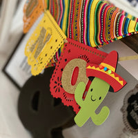 First fiesta high chair banner | fiesta birthday party | fiesta party | fiesta high chair banner |