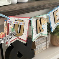 Party animals high chair banner, wild one birthday, wild one high chair banner, party animals banner, party animals birthday decor