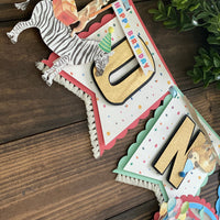 Party animals high chair banner, wild one birthday, wild one high chair banner, party animals banner, party animals birthday decor