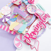 Candyland First Birthday, Candyland shaker cake topper, candy land cake topper, candy land party, candy land birthday, candy theme party