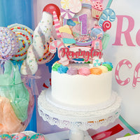 Candyland First Birthday, Candyland shaker cake topper, candy land cake topper, candy land party, candy land birthday, candy theme party