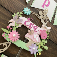 Fairy garden banner