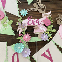 Fairy garden banner
