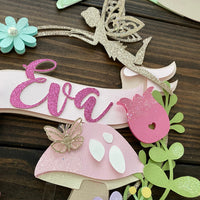 Fairy garden banner