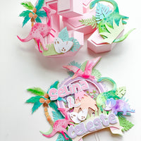 Dinosaur party package, Dinosaur cake topper, Dinosaur shaker cake topper, dinosaur party, dinosaur birthday