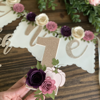 Fall first birthday party decor