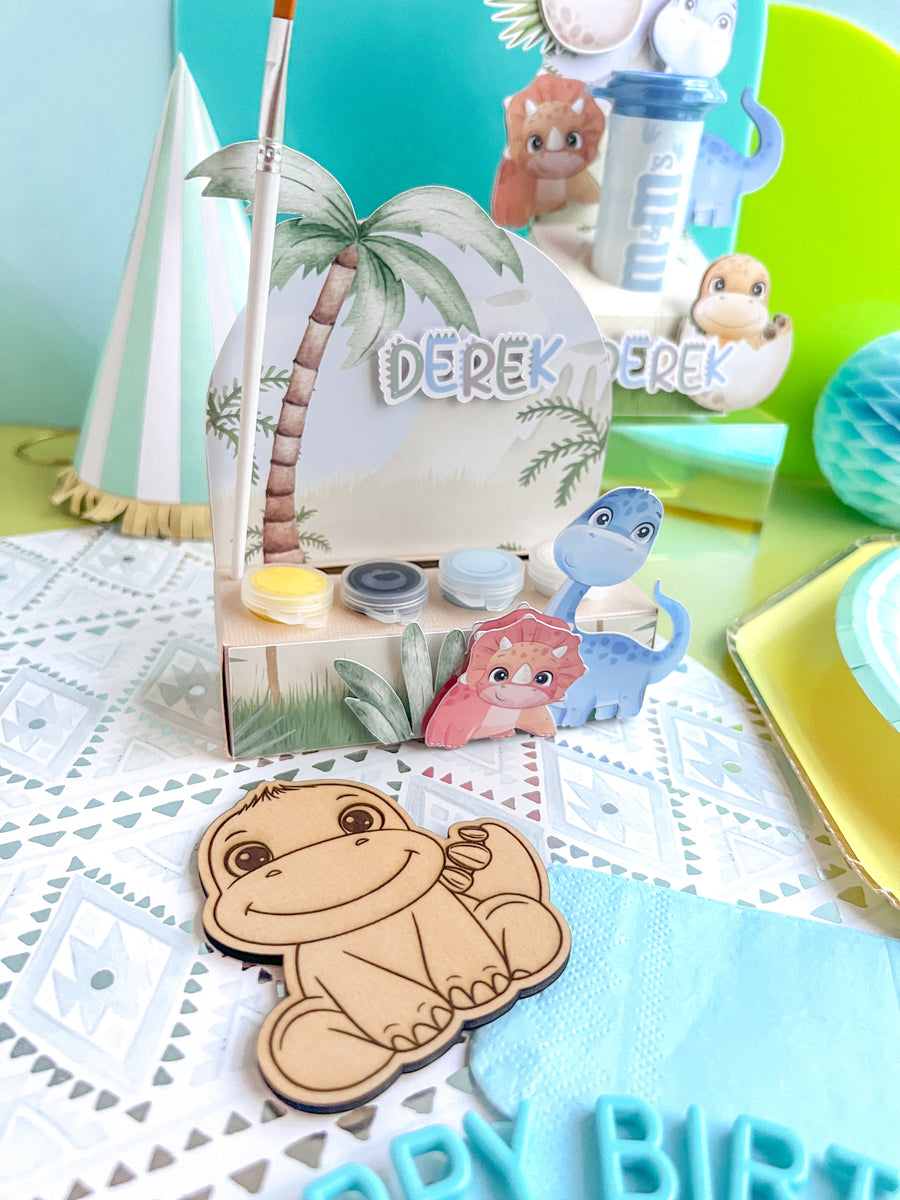 Painting activity favor box