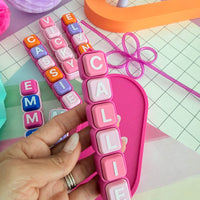 Personalized Clicker Name Keychain