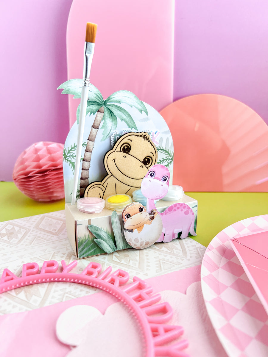 Painting activity favor box