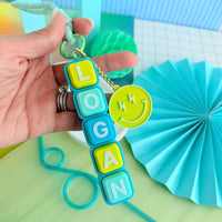 Personalized Clicker Name Keychain