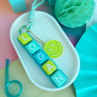 Personalized Clicker Name Keychain