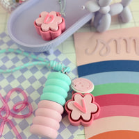 Lip balm keychain holder
