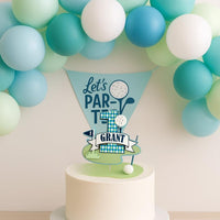 Hole in One Cake Topper, Golf cake topper, Golf 1st birthday Party, golf one banner, golf par-tee, hole in one cake topper