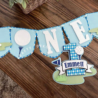 Hole in One First Birthday set