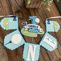 Hole in One First Birthday set