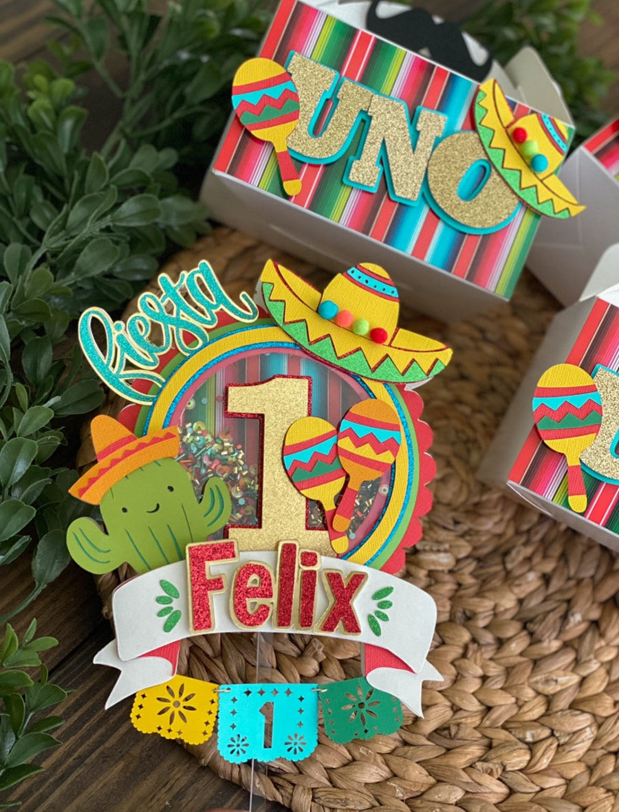 Fiesta cake topper – Krafty Dekor