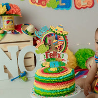 Fiesta cake topper