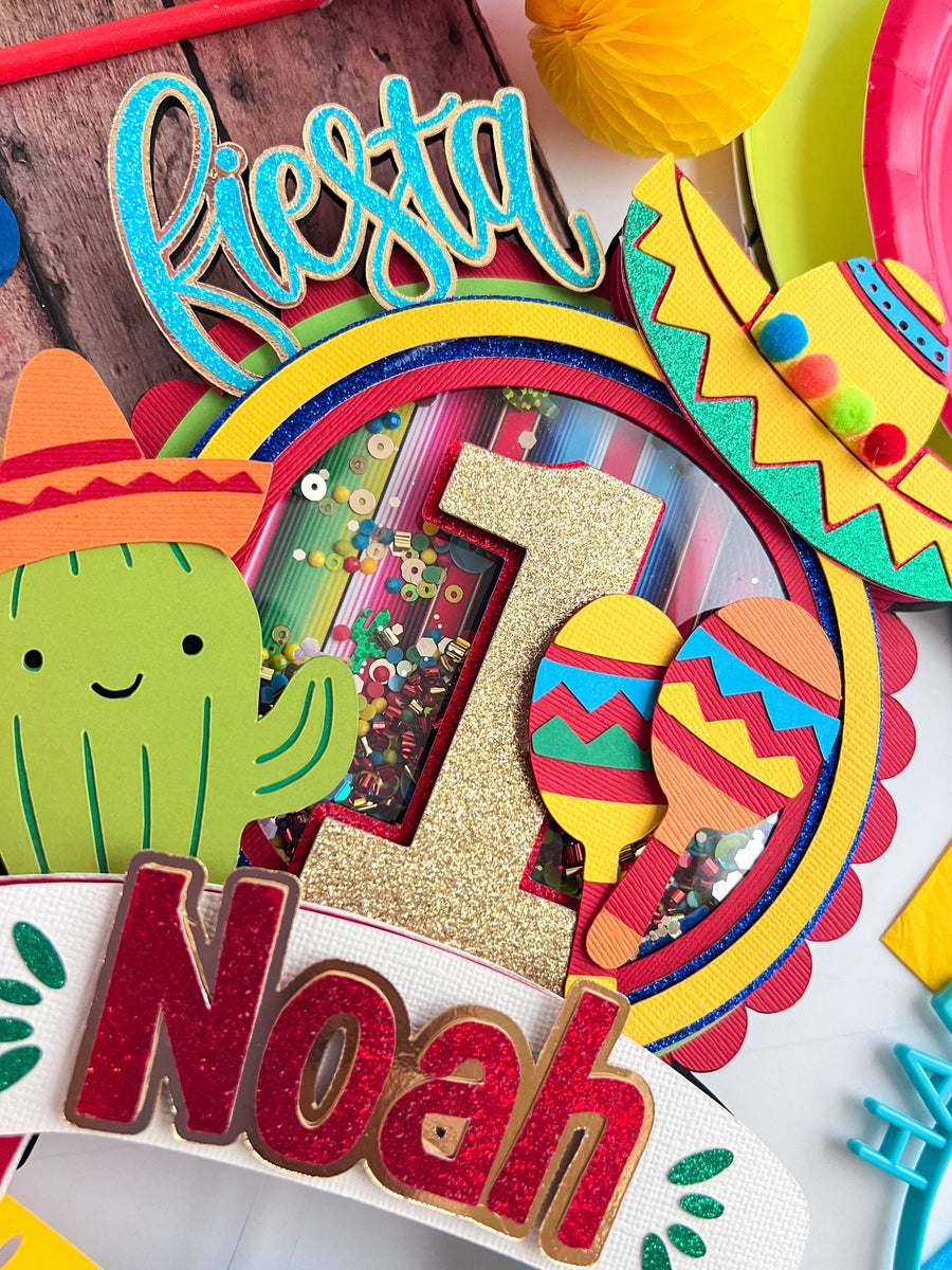 Fiesta cake topper – Krafty Dekor