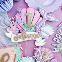 Mermaid cake topper